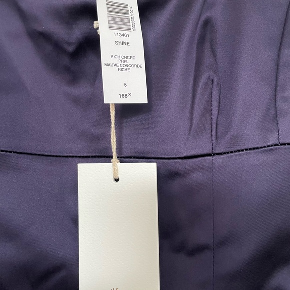 NWT Aritzia Shine Satin Midi Dress - Picture 2 of 3